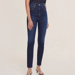 AGOLDE pinched high waist jeans